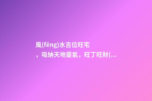 風(fēng)水吉位旺宅，吸納天地靈氣，旺丁旺財(cái)，事事如意